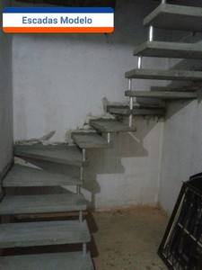 escada reta em u escada reta em u