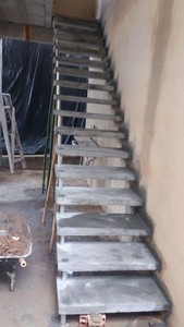 escada reta pré moldada escada reta pré moldada