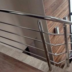 Corrimão de inox para escada Corrimão de inox para escada