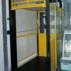 Elevador externo para obra Elevador externo para obra