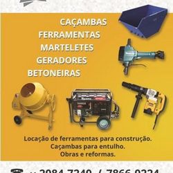Empresa de locação de equipamentos para construção civil Empresa de locação de equipamentos para construção civil