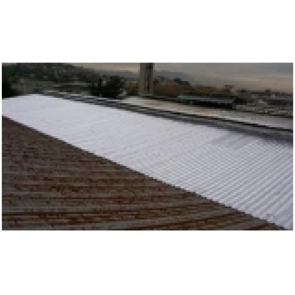 Impermeabilização com manta aluminizada Impermeabilização com manta aluminizada