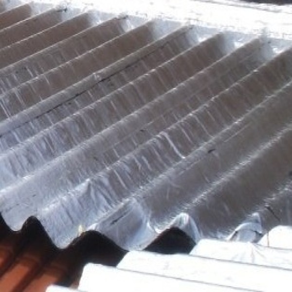 Impermeabilização com manta asfáltica aluminizada Impermeabilização com manta asfáltica aluminizada