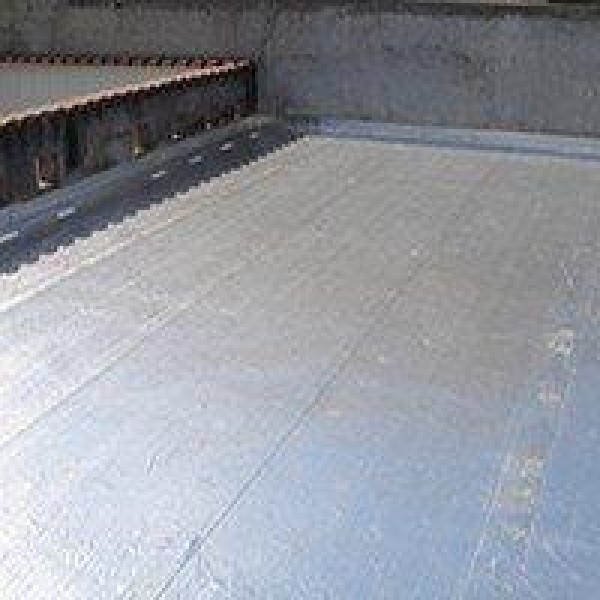 Impermeabilização com manta de alumínio Impermeabilização com manta de alumínio