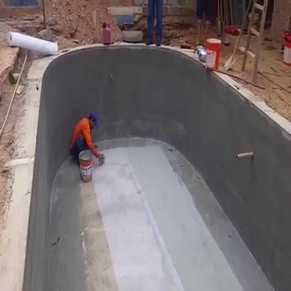 Impermeabilização de piscina com manta Impermeabilização de piscina com manta