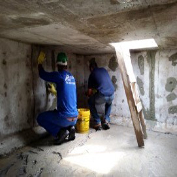 Impermeabilização em caixa de água de condomínio Impermeabilização em caixa de água de condomínio