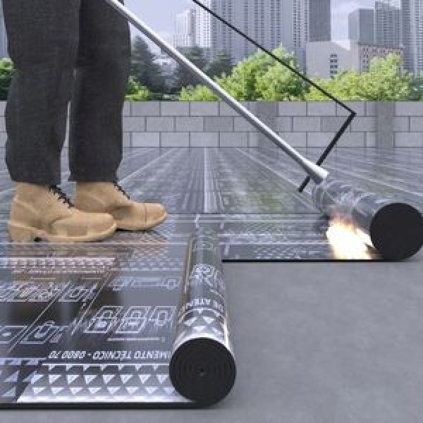 Instalação de manta asfáltica Instalação de manta asfáltica