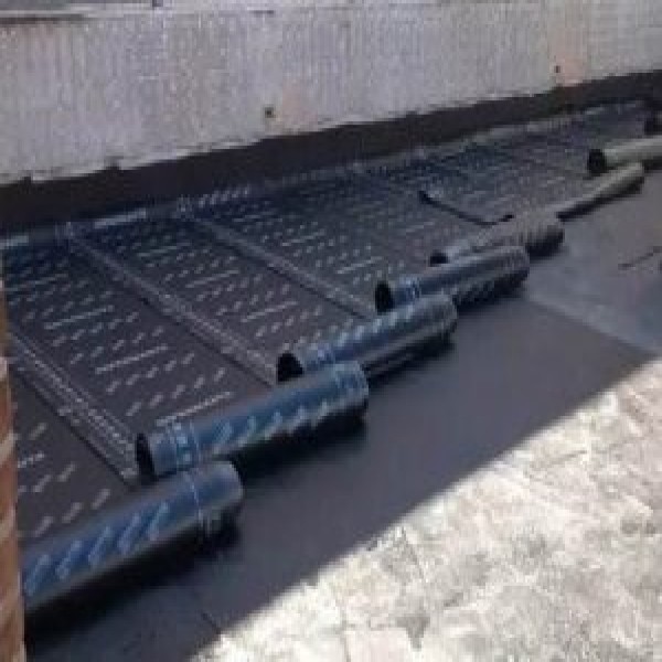 Instalação de manta asfáltica Instalação de manta asfáltica
