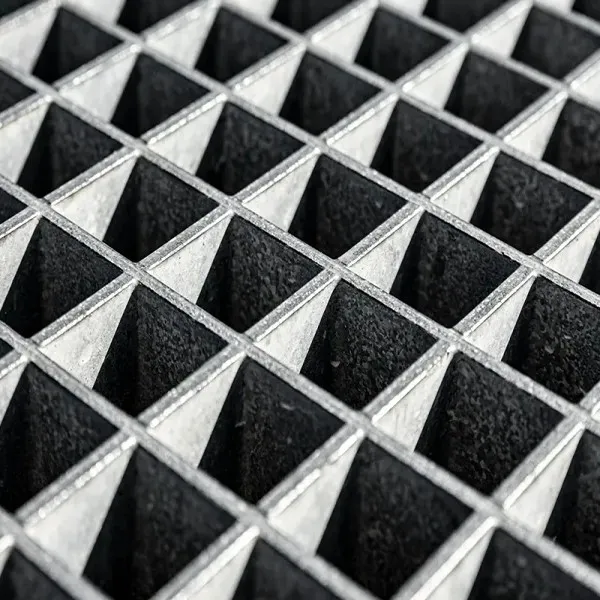 Grelha de aço galvanizado para piso
